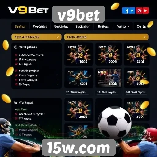 Novidades e recursos exclusivos do site V9bet