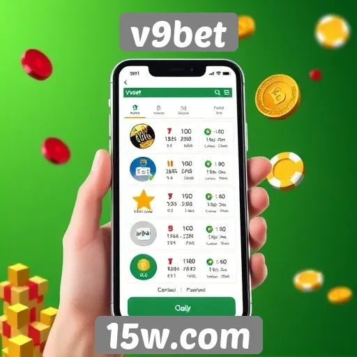 Mudanças na interface do site v9bet melhoram experiência do usuário
